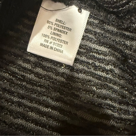 CeCe Semi Sheer Sequin Cowl Neck Blouse size Medium in Excellent Condition - Picture 9 of 9